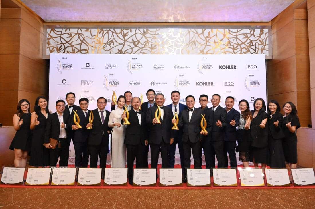 Gamuda Land Việt Nam được vinh danh tại 8 hạng mục quan trọng trong lễ trao giải thưởng PropertyGuru Vietnam Property Awards 2020. Ảnh: Gamuda Land Việt Nam.