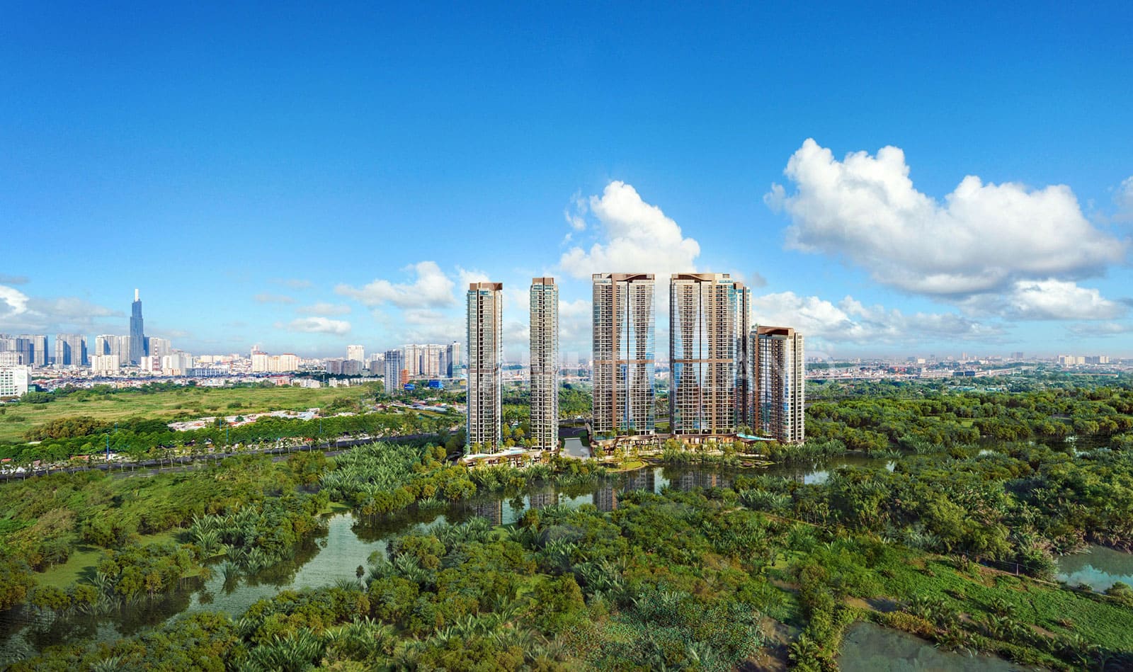 Dự án căn hộ Eaton Park Gamuda Land tại Đường Mai Chí Thọ, Phường An Phú, Quận 2, TP. Thủ Đức.