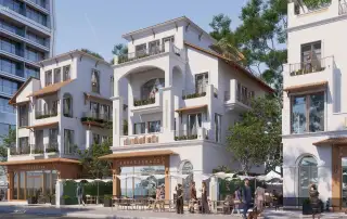 Khu biệt thự ven biển và nhà phố Blanca City kết hợp phong cách châu Âu cổ điển và hơi thở hiện đại.