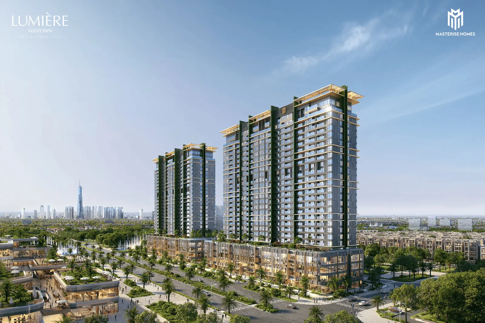 LUMIÈRE Midtown – Biểu tượng sống đẳng cấp tại The Global City, với kiến trúc hiện đại và tiện ích đỉnh cao.