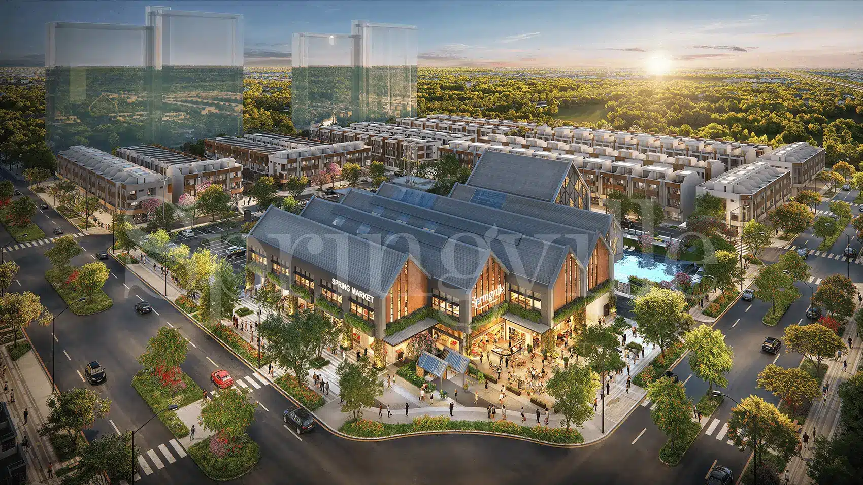 Spring Ville – Nơi thiên nhiên và tiện nghi hội tụ, kiến tạo cuộc sống toàn diện tại Đồng Nai.